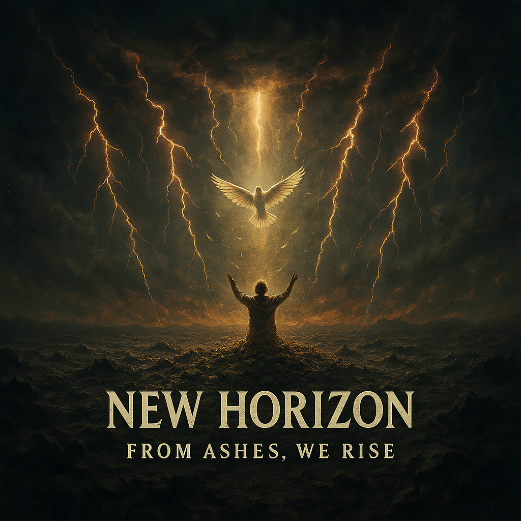 From Ashes We Rise by New Horizon, album cover