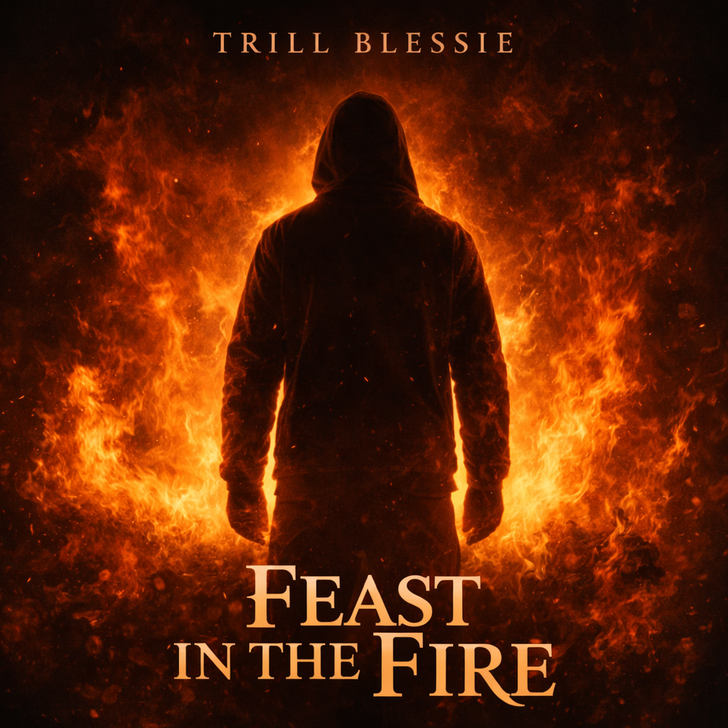 Feast in the Fire by Trill Blessie, album cover
